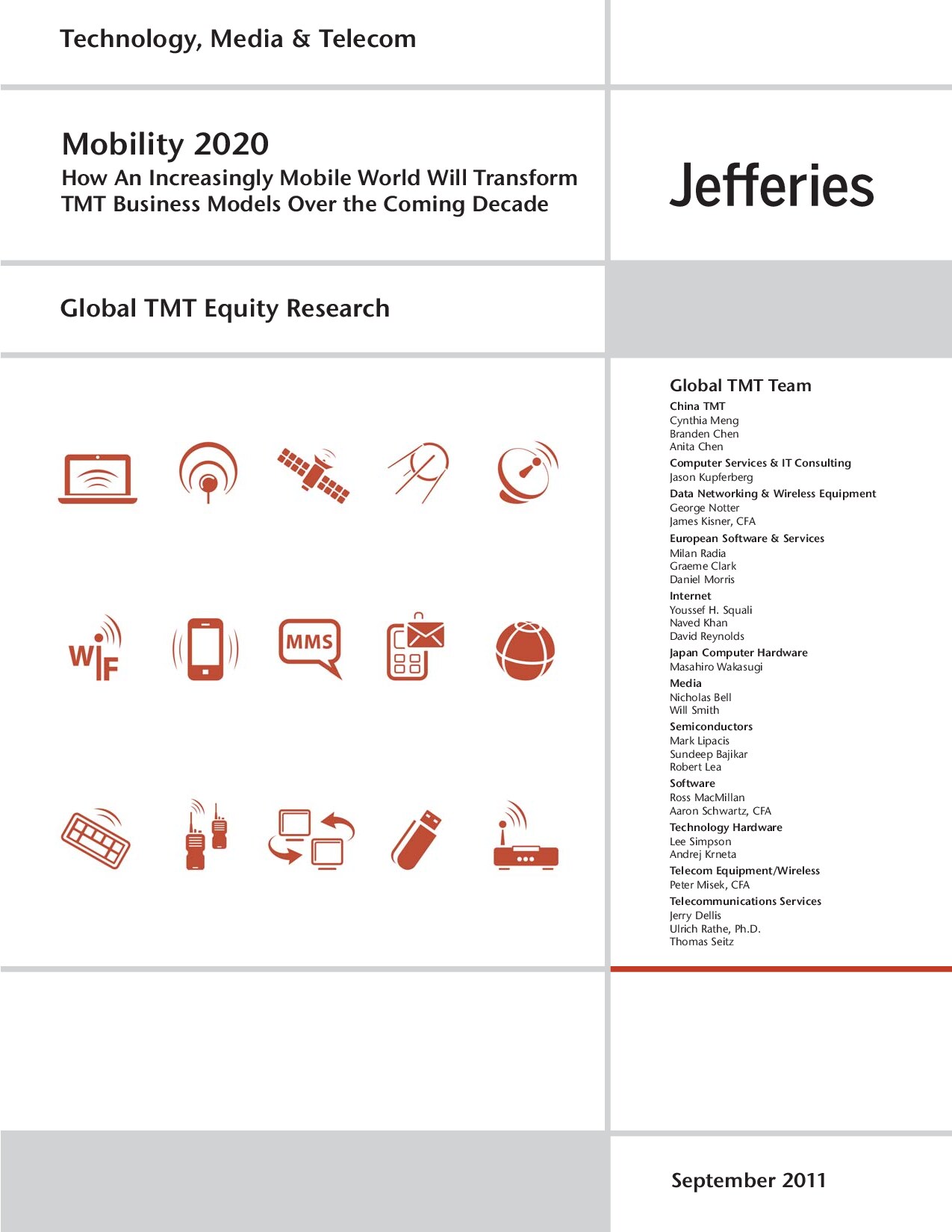 Mobility 2020 - How Mobility will Transform TMT Business Models - Jefferies (2011)