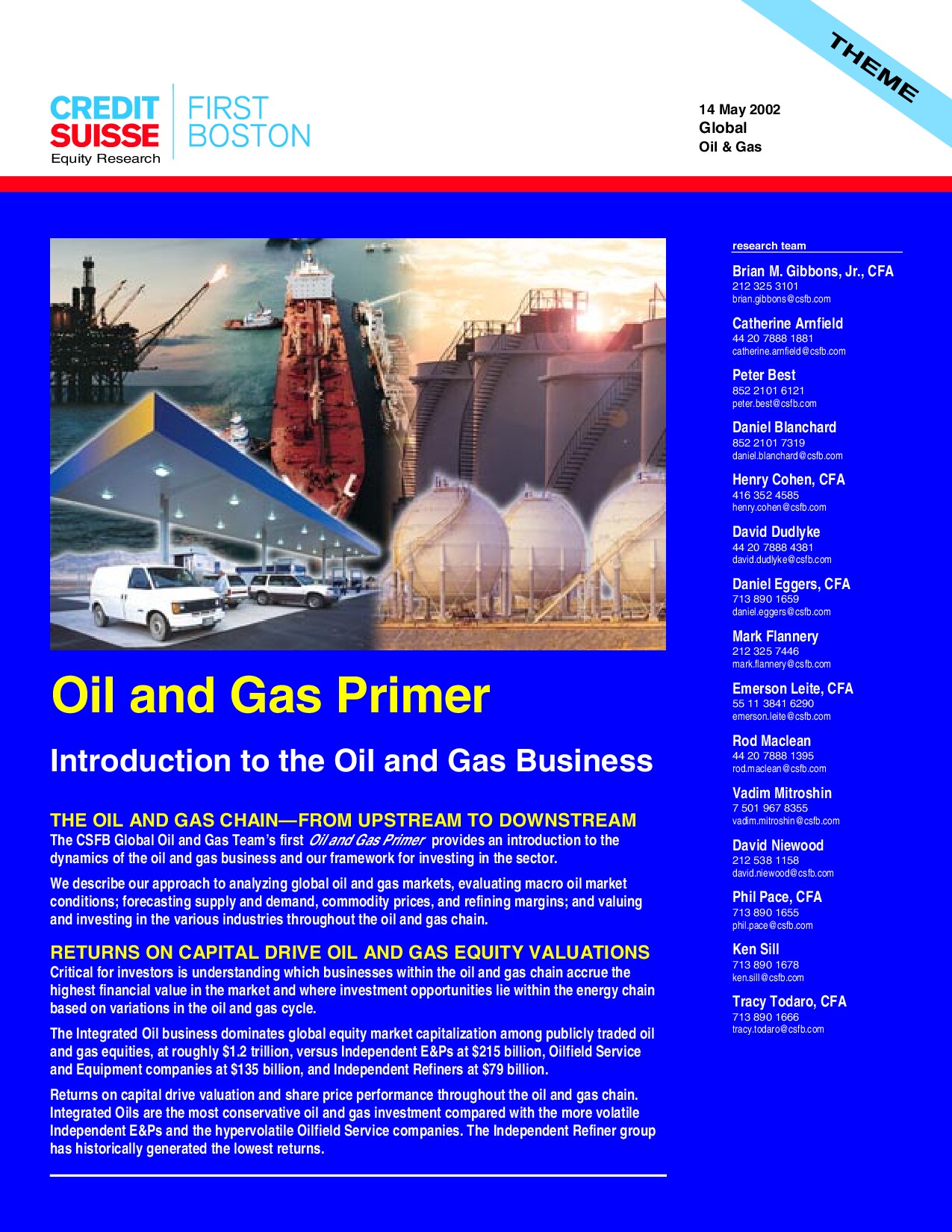 Oil and Gas Primer