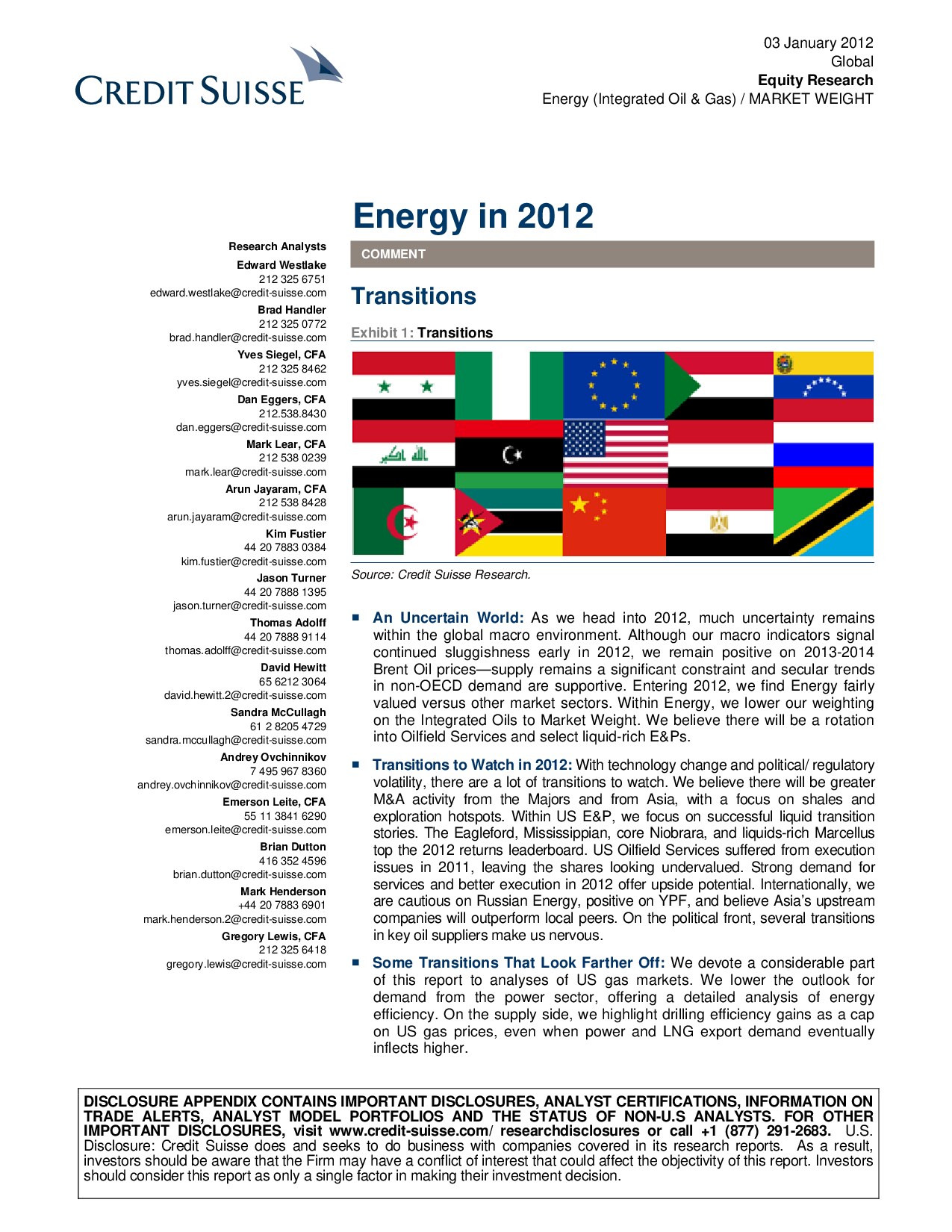 Energy in 2012