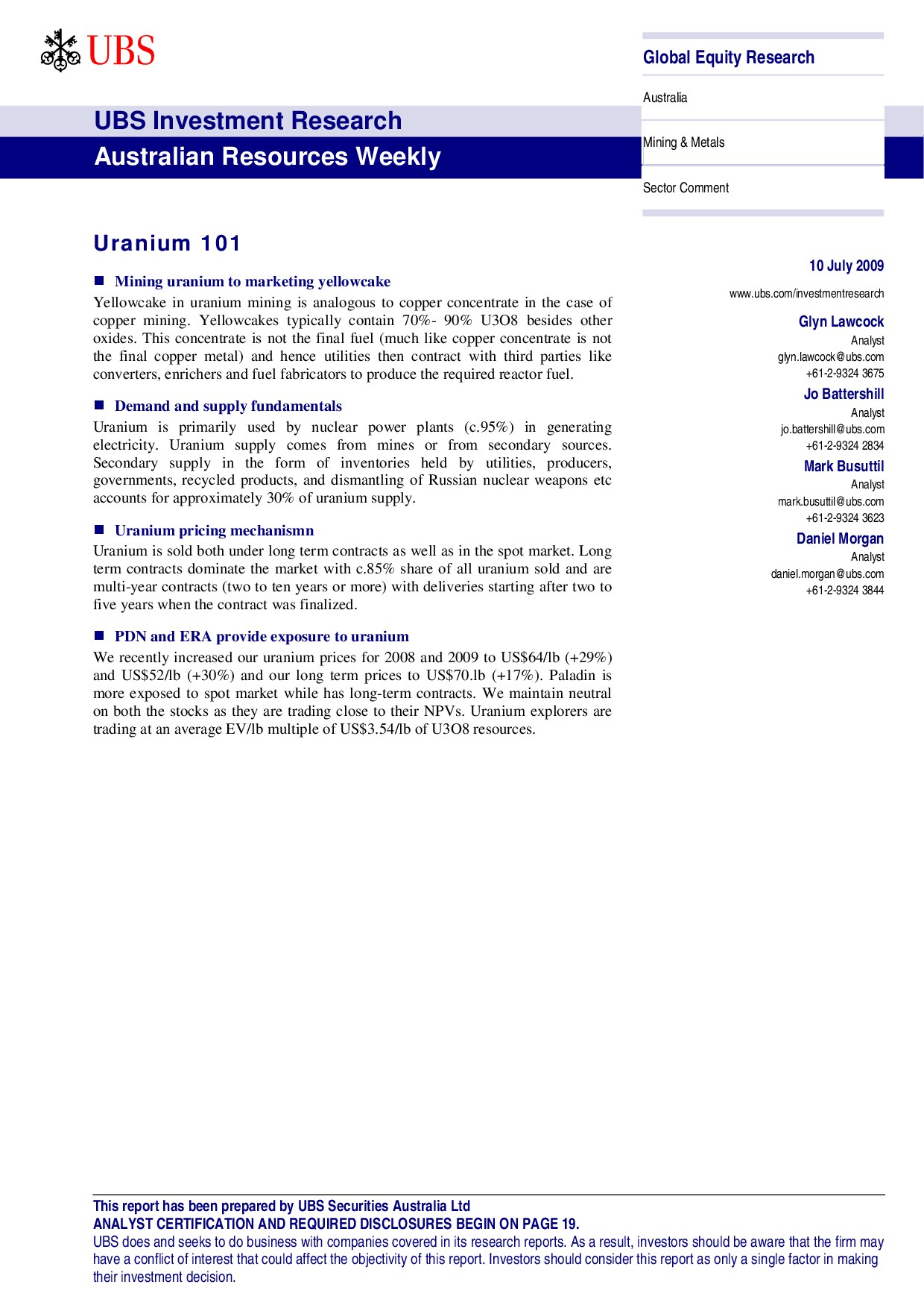 Uranium