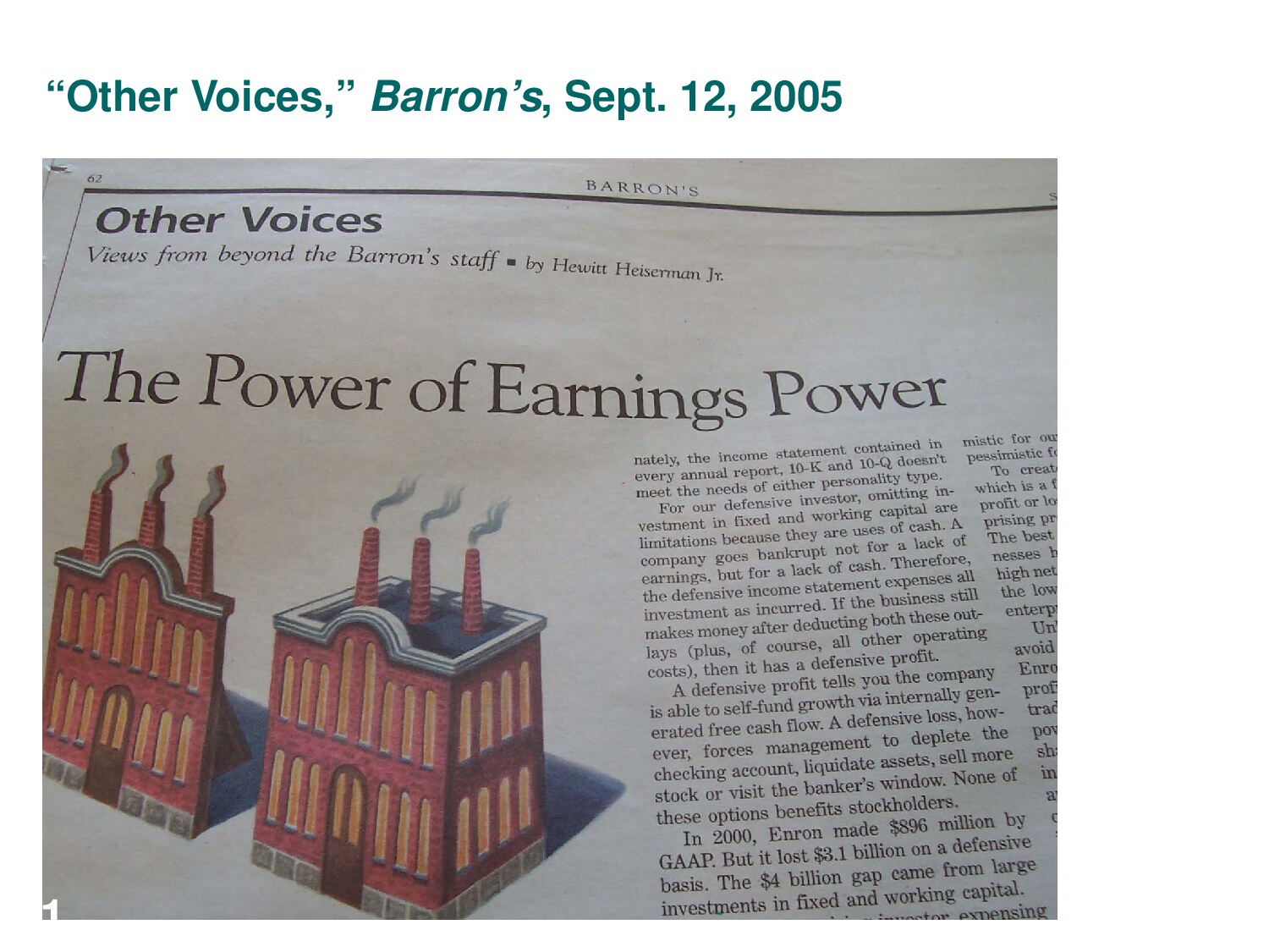 Ben Graham and the Growth Investor