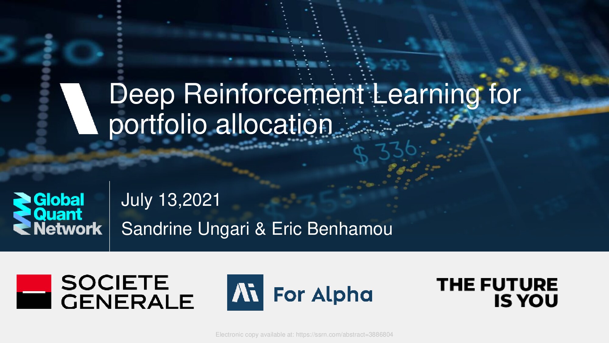Deep Reinforcement Learning for Portfolio Allocation
