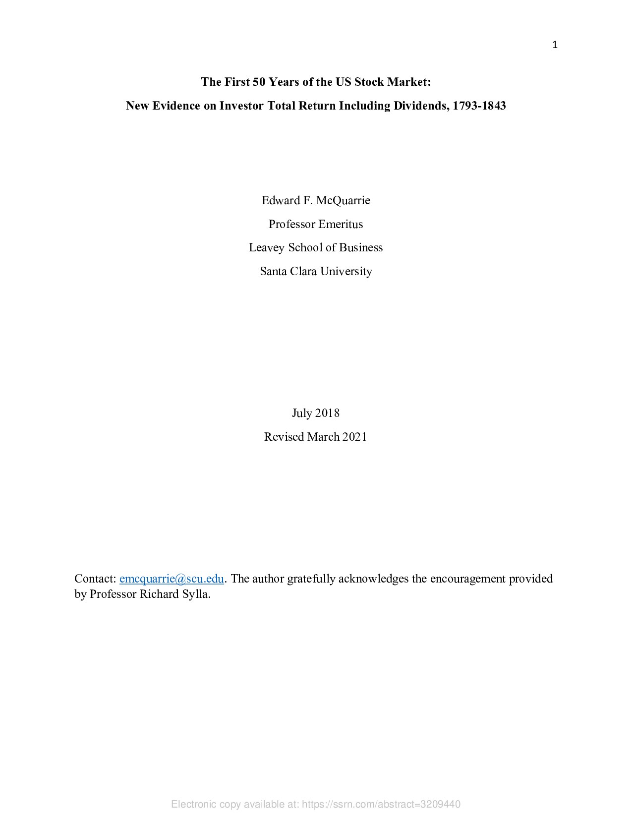 The First 50 Years of the US Stock Market: New Evidence on Investor Total Return Including Dividends, 1793-1843