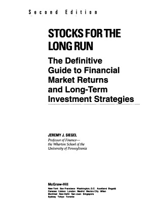 Stocks for the Long Run