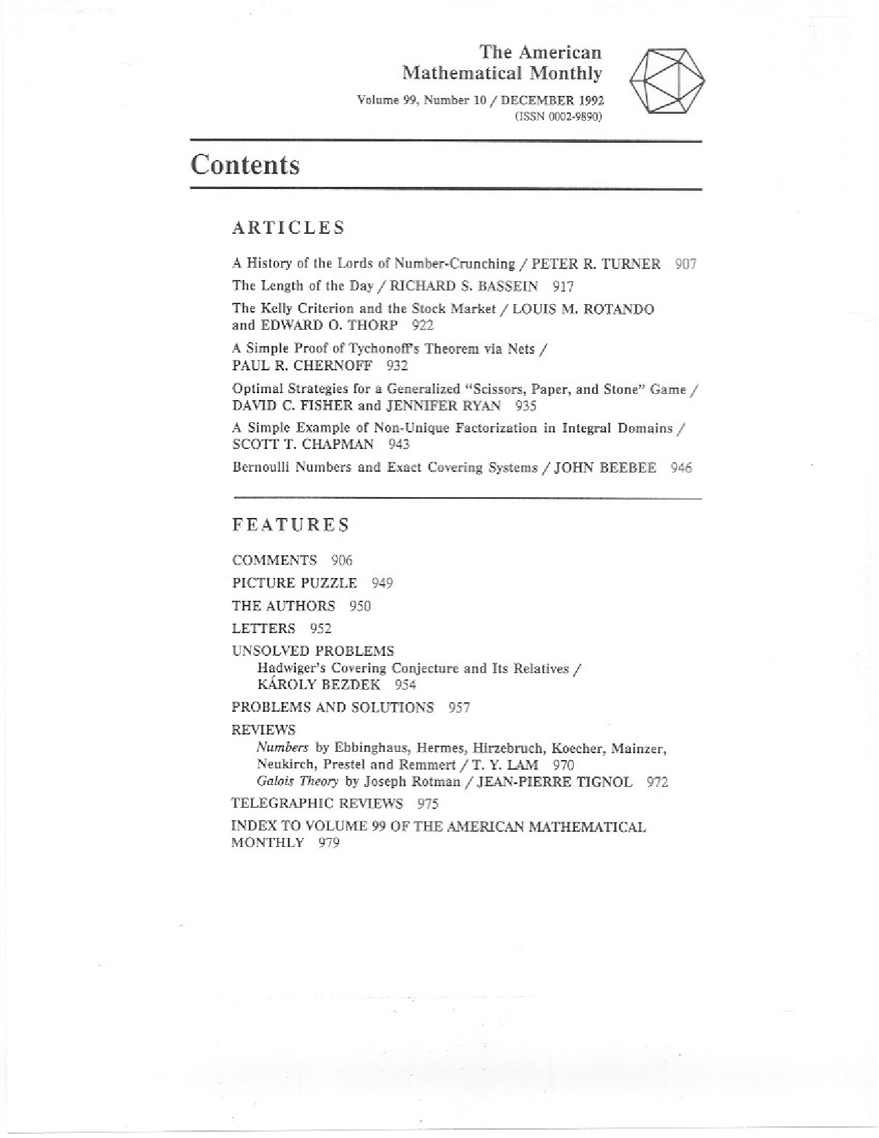The Kelly Criterion And The Stock Market