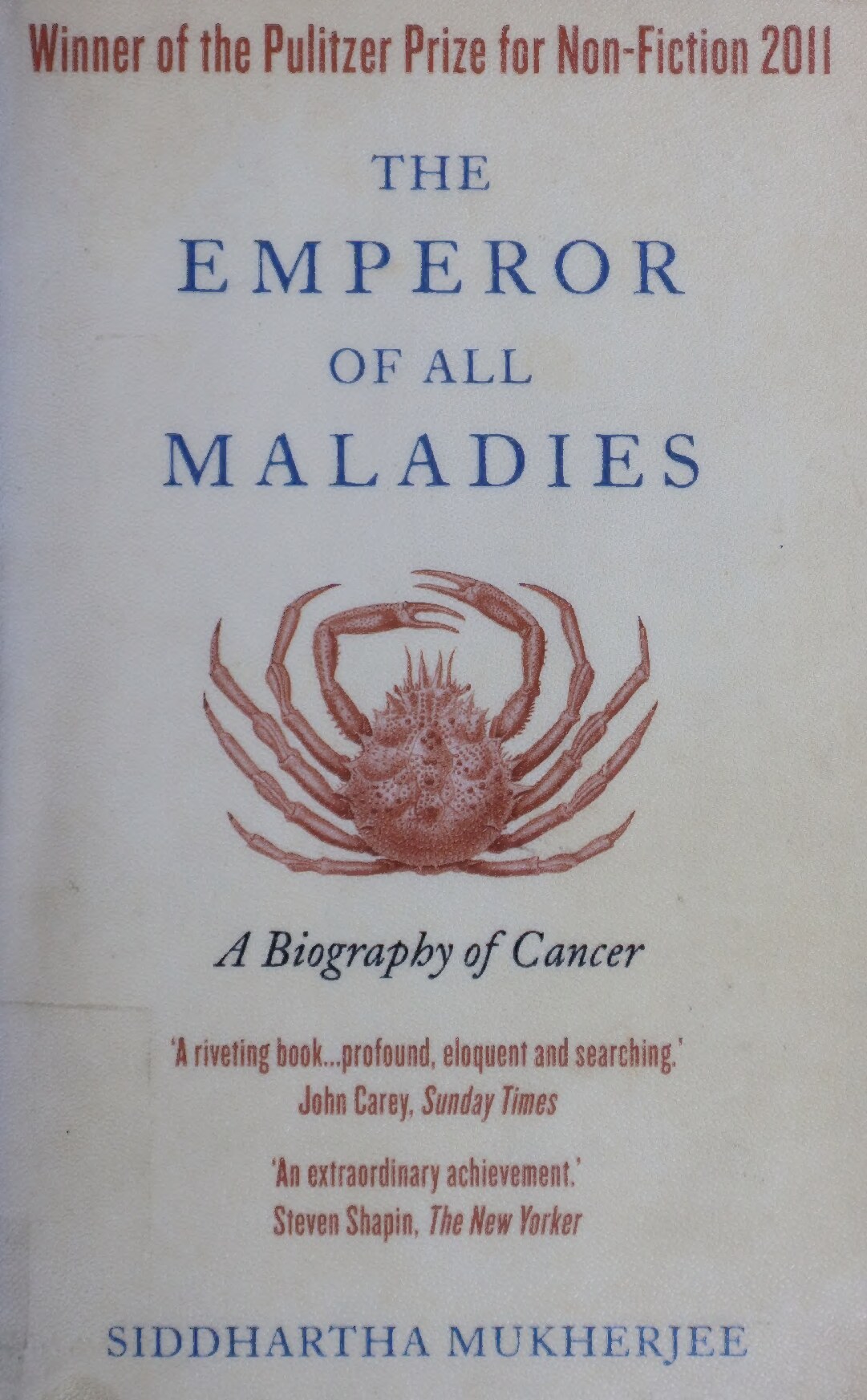 The Emperor Of All Maladies