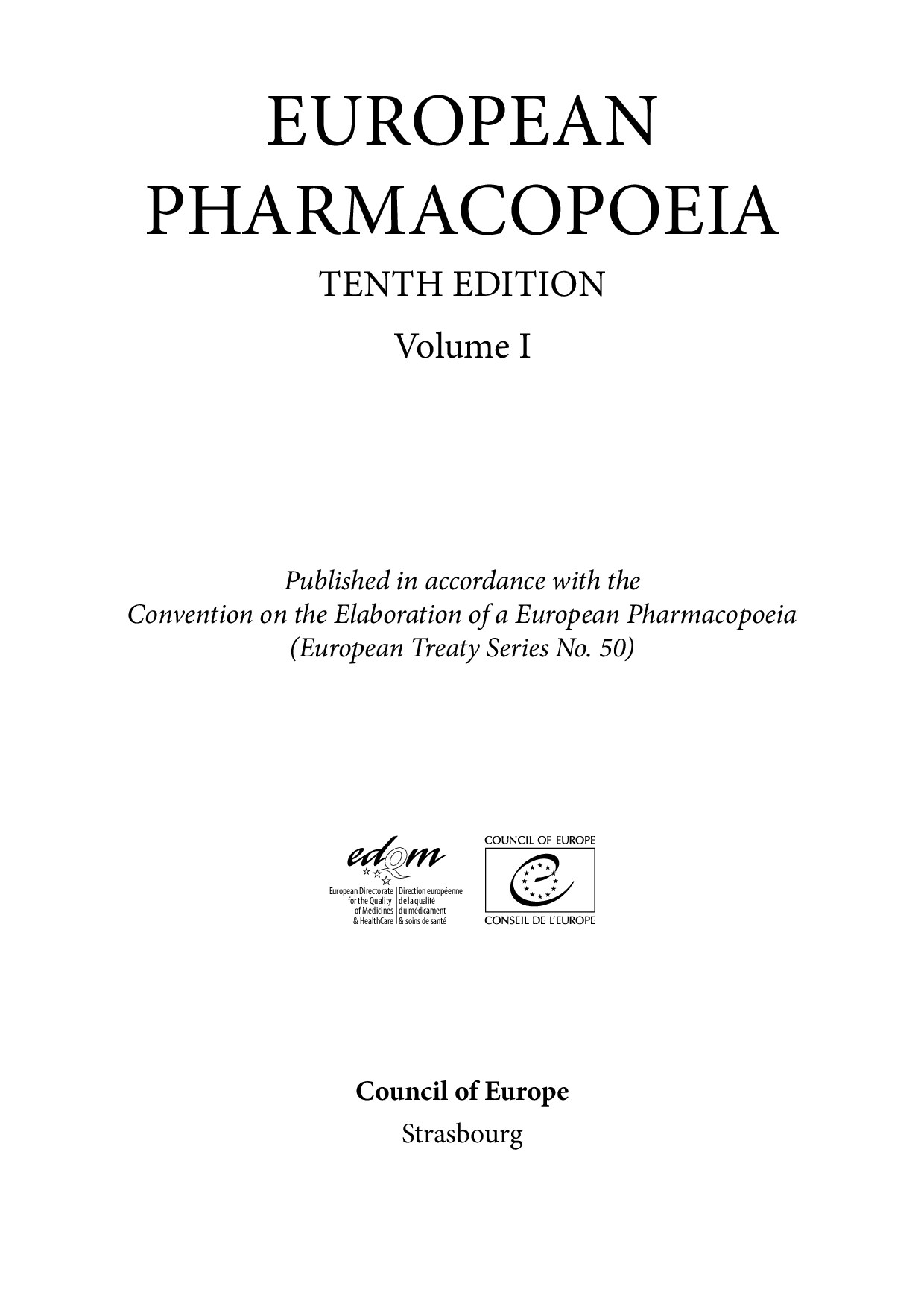 European Pharmacopoeia